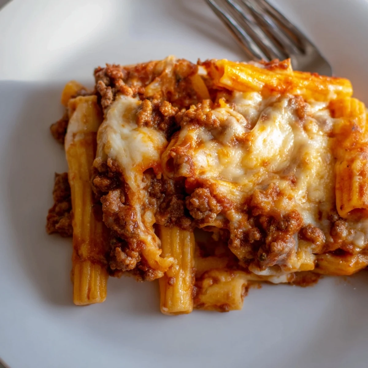 Serve this hearty Italian-American casserole with garlic bread and a crisp green salad for a comforting family dinner.