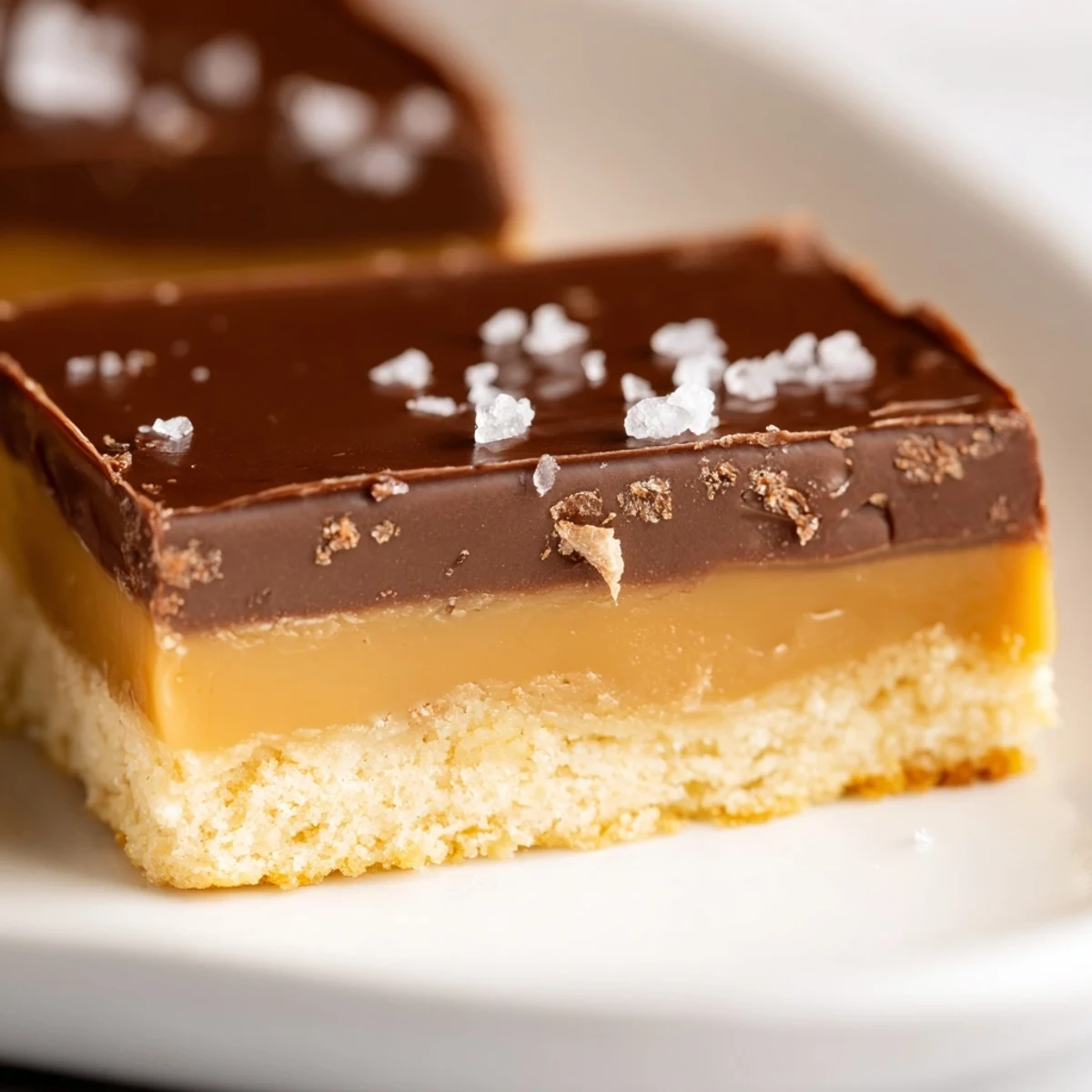 Decadent three-layer Twix dessert bars with golden shortbread, rich caramel, and chocolate coating