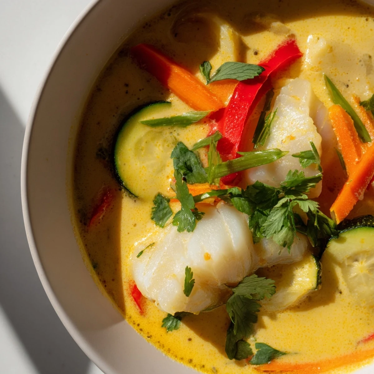 Coconut White Fish Stew