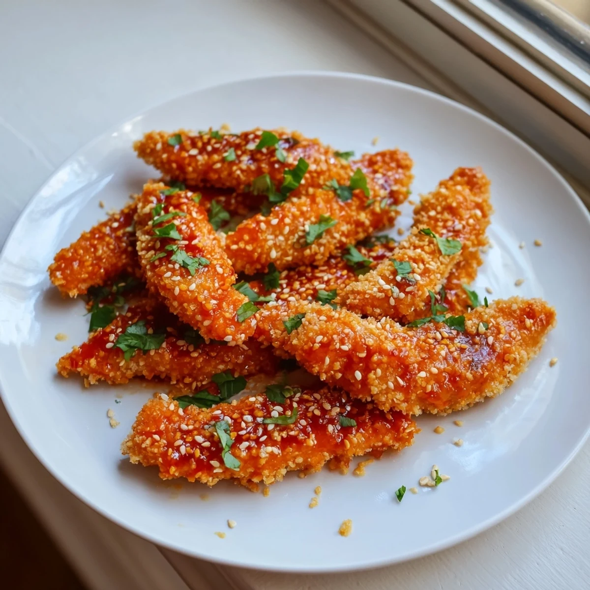 Thai Sticky Chicken Fingers